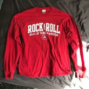 rock n roll hall of fame t-shirt